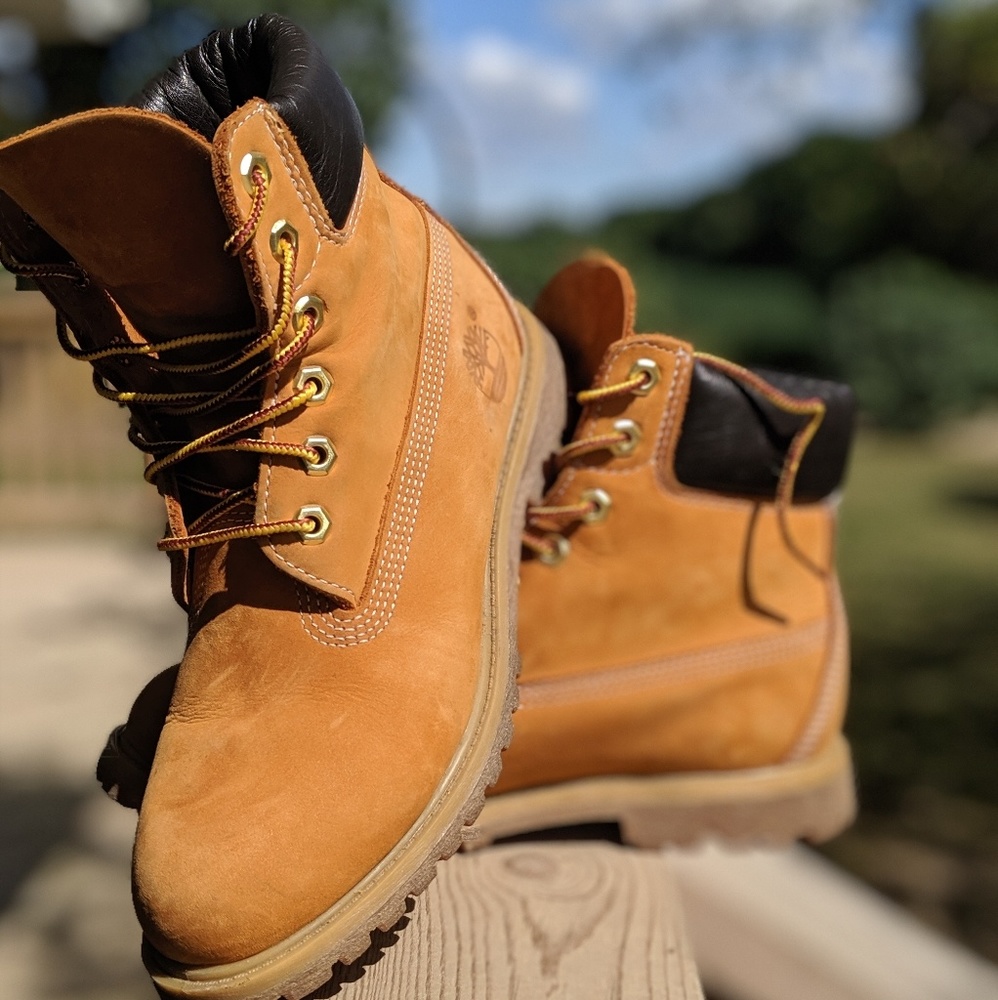 Timberland leather boots - women